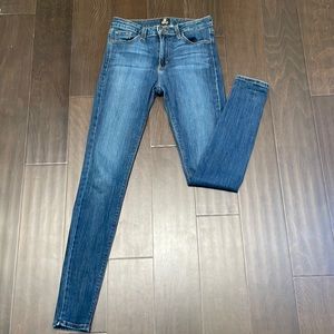 The perfect blue skinny jeans